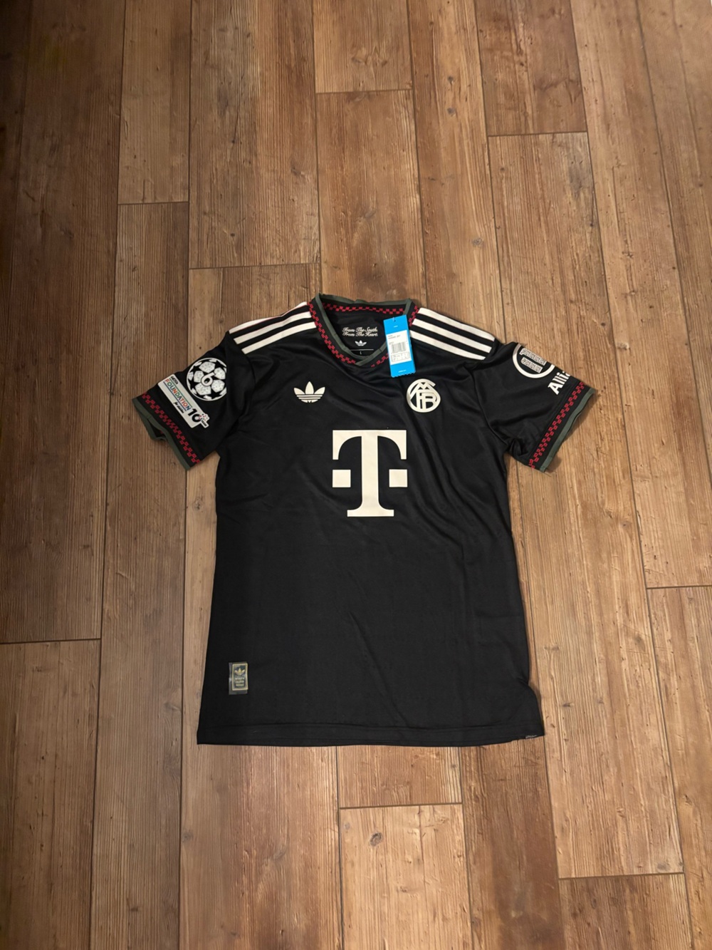 adidas Black Kane #9 Soccer Jersey - Picture 2 of 9